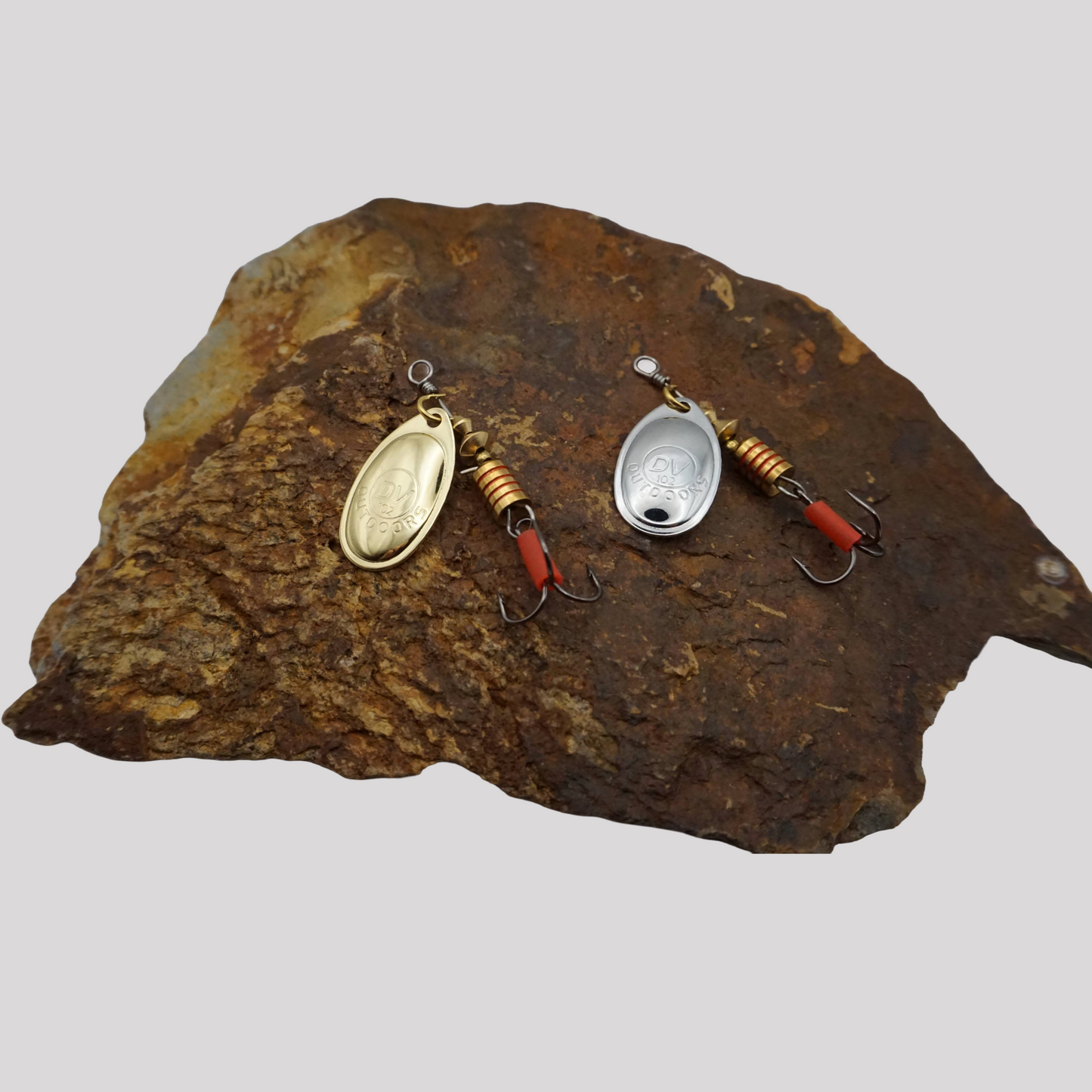 Spoon Spinner Bait With Treble Hook, Model 102