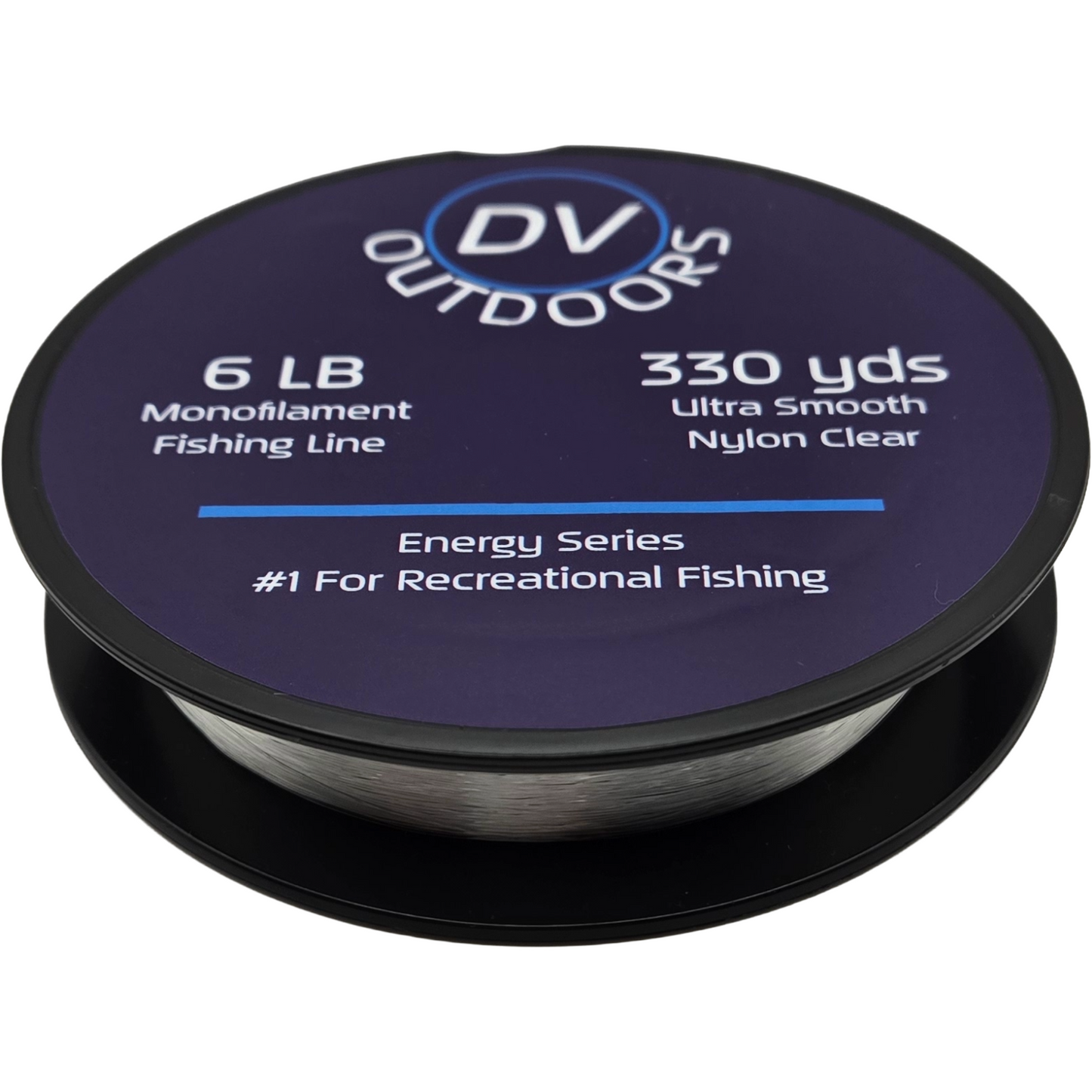 Monofilament Nylon Fishing Line, 330 yds, Clear