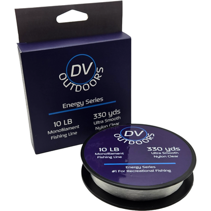 Monofilament Nylon Fishing Line, 330 yds, Clear