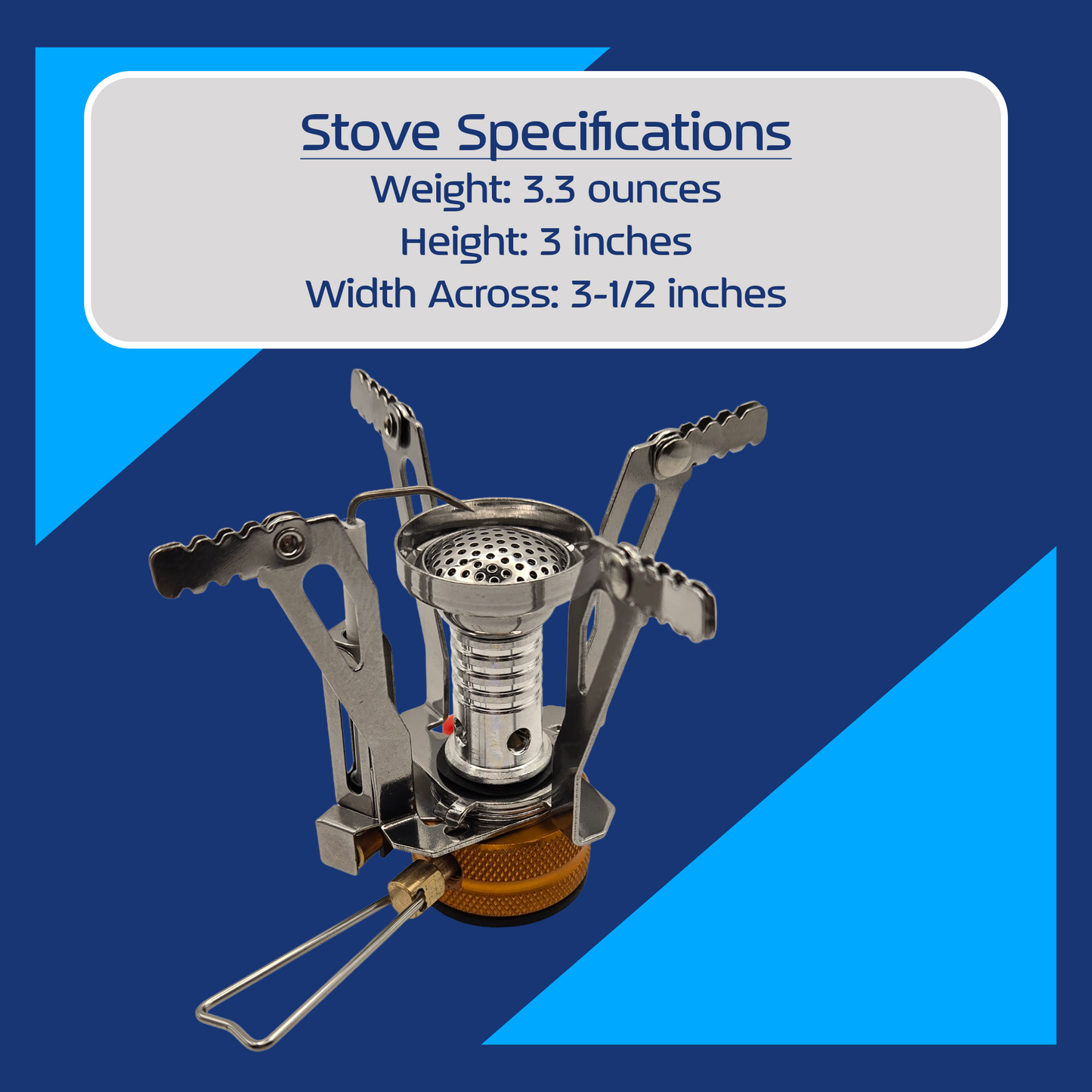 Portable Backpacking Stove