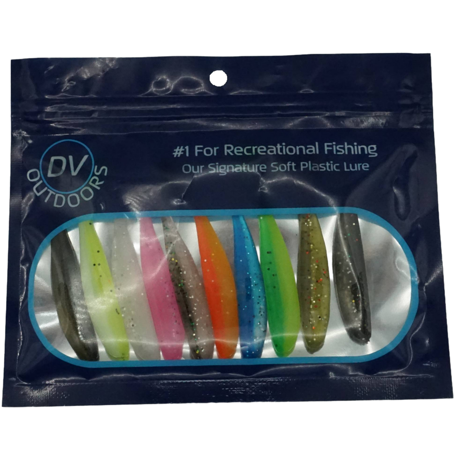 3" Soft Plastic Paddle Tail Lure
