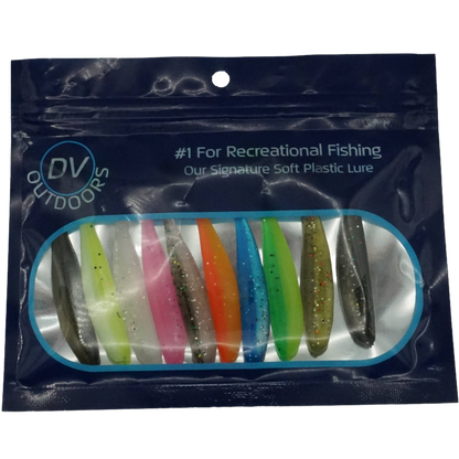 3" Soft Plastic Paddle Tail Lure
