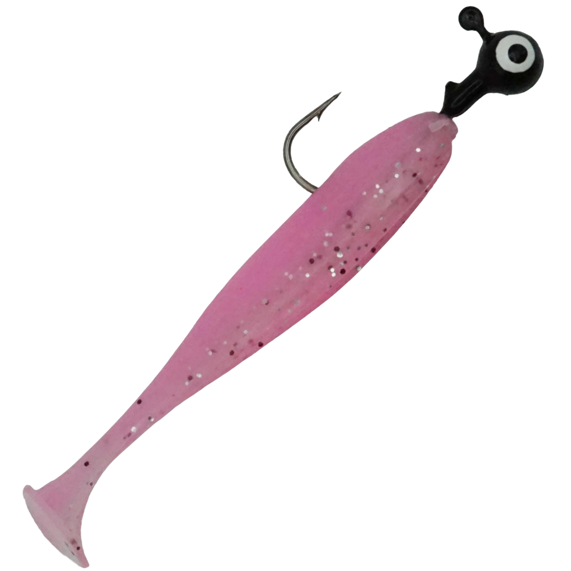 2 inch pink plactic ice fishing lure Yo-Zuri 3D Magnum 7 Sinking Trolling Flying Fish Compact Strength Bobby Garland Baby Shad Pink