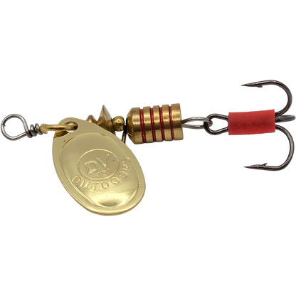 Spoon Spinner Bait With Treble Hook, Model 101