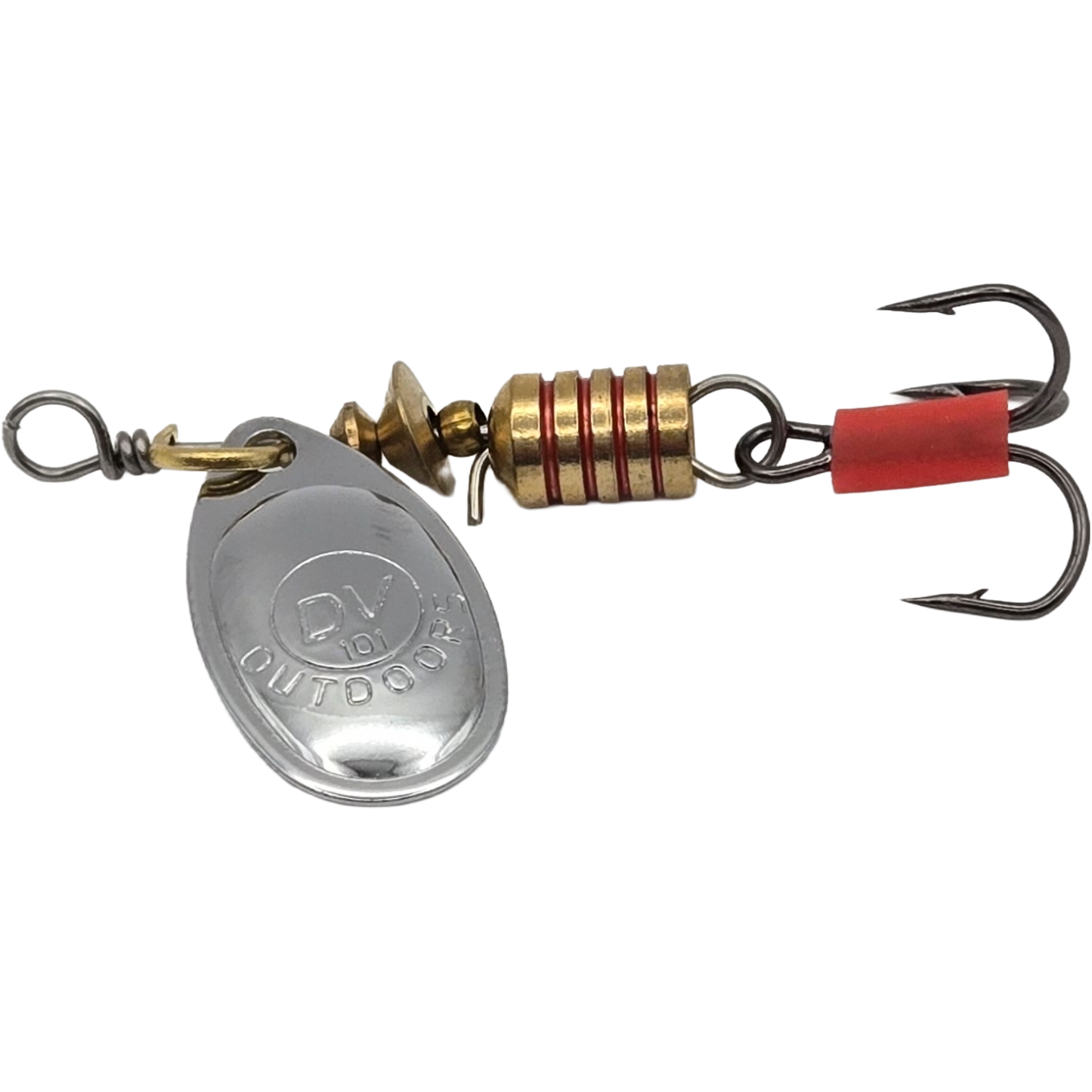 Spoon Spinner Bait With Treble Hook, Model 101