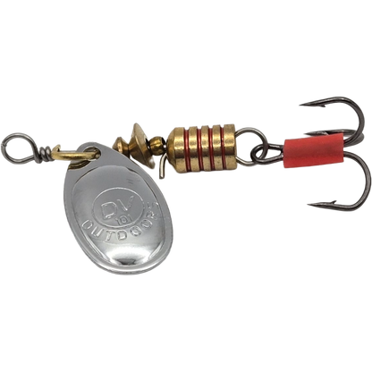 Spoon Spinner Bait With Treble Hook, Model 101