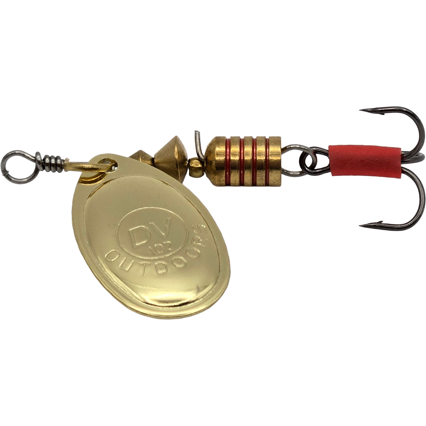 Spoon Spinner Bait With Treble Hook, Model 102