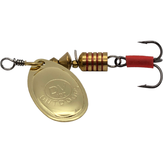 Spoon Spinner Bait With Treble Hook, Model 102