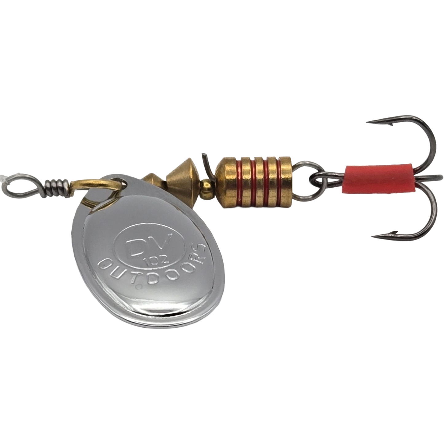 Spoon Spinner Bait With Treble Hook, Model 102