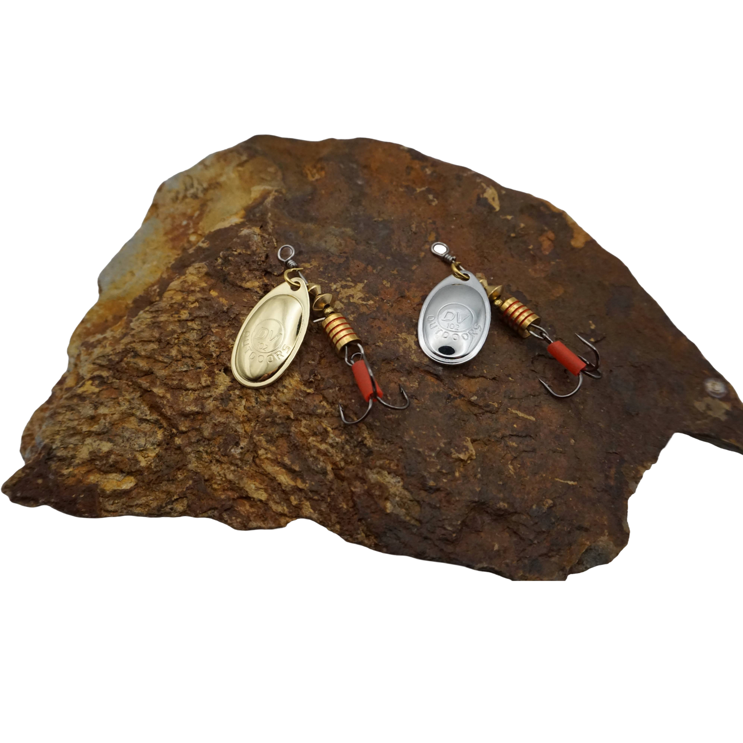 Spoon Spinner Bait With Treble Hook, Model 101