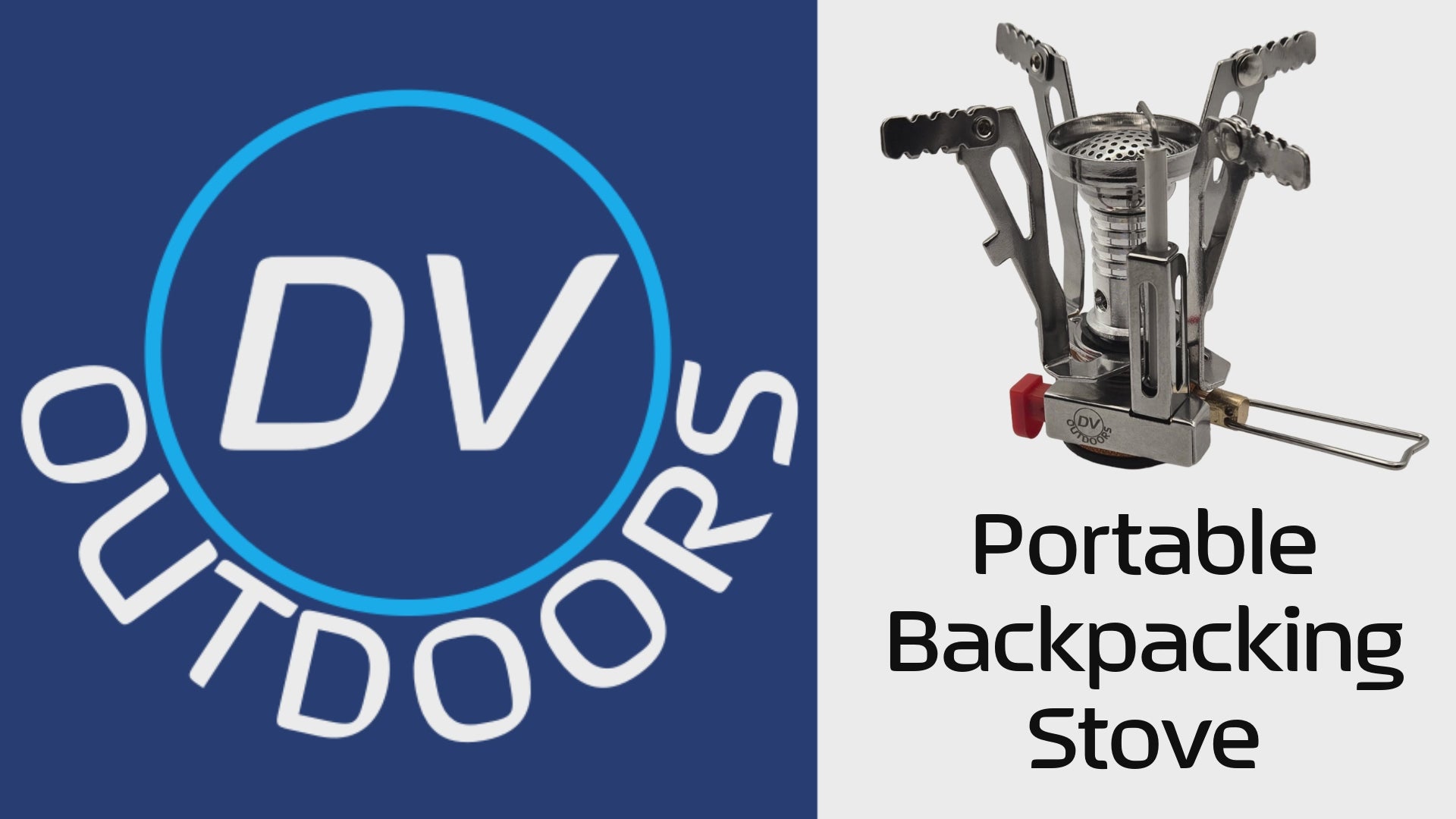 Portable Camping & Backpacking Stove In Use Instructions